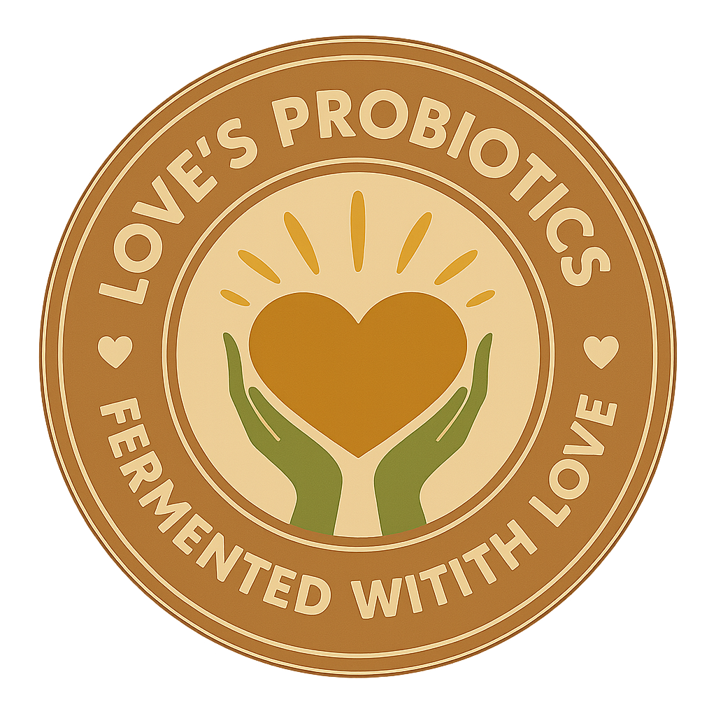 Love's Probiotic Foods logo badge